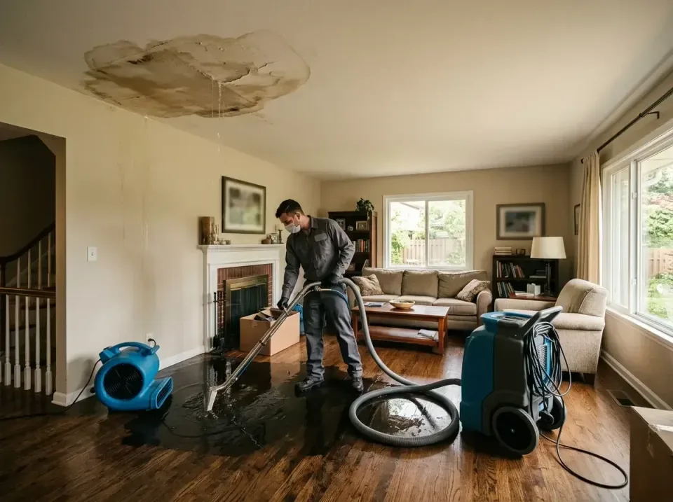 attic-pipe-burst-ceiling-drip-008 — frequently asked questions, Water Damage Restoration & Carpet Care in Palo Alto, CA